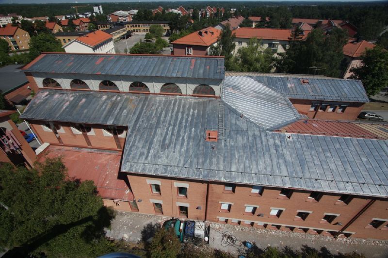 Takmlning t Svenska kyrkan i Haninge.  